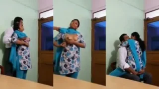 Hindi bf The workplace of a South Indian couple