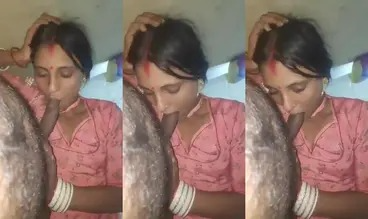 Porn Desi Mms of a Rajasthani Sanskari wife gives Desi a blowjob.