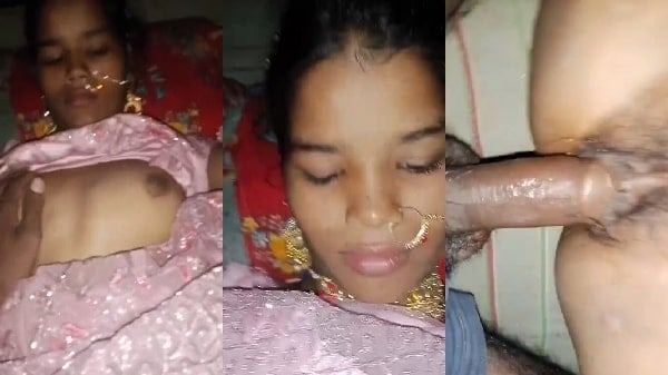 Suhaagrat night thrills couple in bangali sex video